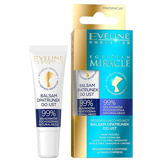 Eveline Cosmetics Lip Balm Rescue, 12ml-VivaGrace Women