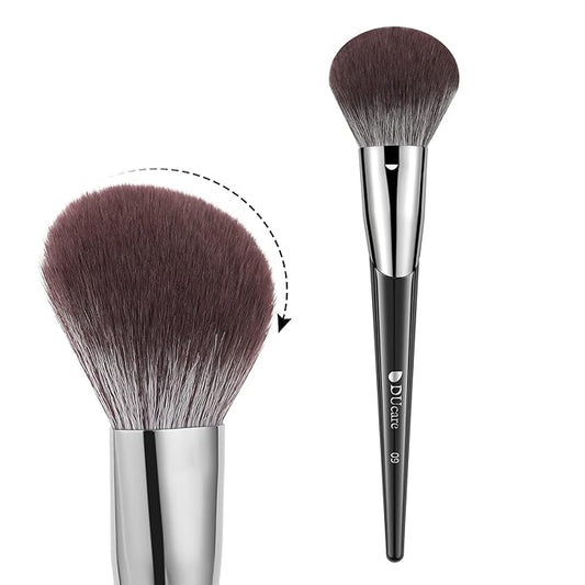 DUcare Powder Brush for Loose Powder - Fluffy Makeup Brushes with Soft Synthetic Bristles for Setting Powder/Blush/Highlighter, Large Face Makeup Brush for Flawless Application-VivaGrace Women
