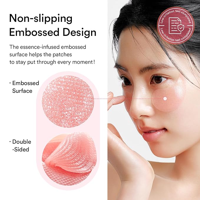 Abib PDRN Retinal Eye Patch Glow jelly 60 Patches, Korean Under Eye Patches for Puffy Eyes and Dark Circles, Anti-Wrinkle, Collagen, Caffeine, Niacinamide-VivaGrace Women