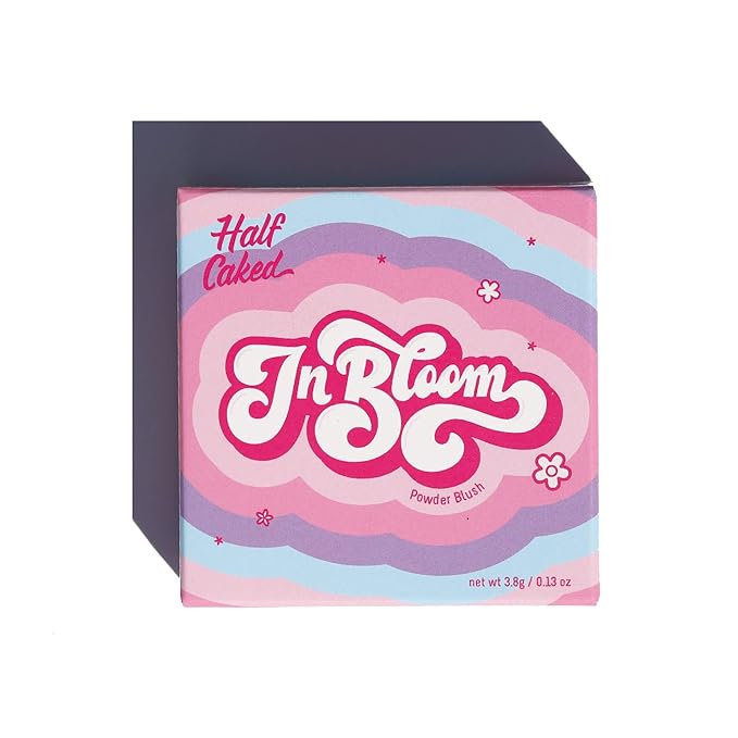 Half Caked In Bloom Powder Blush | vegan & cruelty-free, fragrance-free, highly pigmented, primer-infused | 3.8g (Day 'N' Nite)-VivaGrace Women