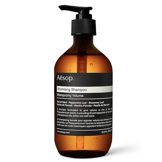 Aesop Volumizing Shampoo | Lifting Formulation for Volume and Body for Thin or Fine Hair | Botanical Oils to Soften Hair and Add Shine | 16.9oz / 500mL-VivaGrace Women