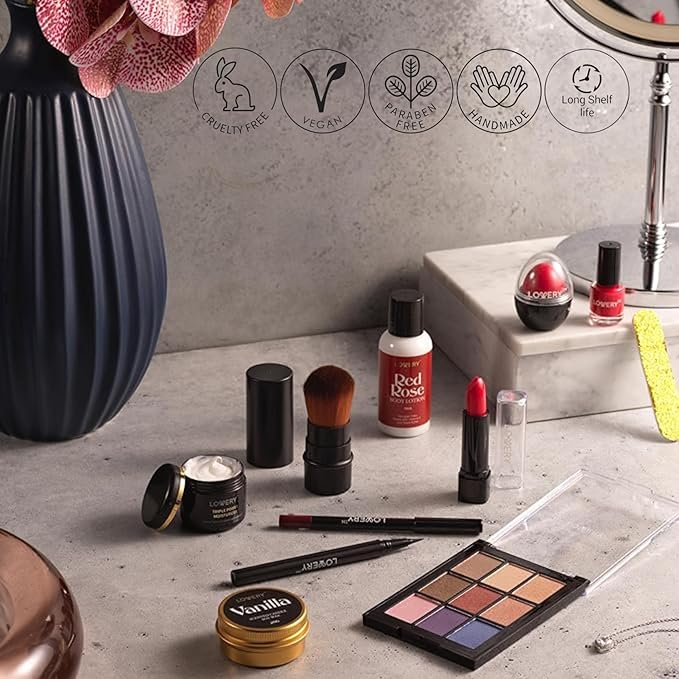 Birthday Gifts for Her, Beauty Treasures 12 Day Makeup Gift Set - Birthday Gift Box With Women's Skincare and Makeup Surprises - Gifts for Women with Unique Surprises-VivaGrace Women