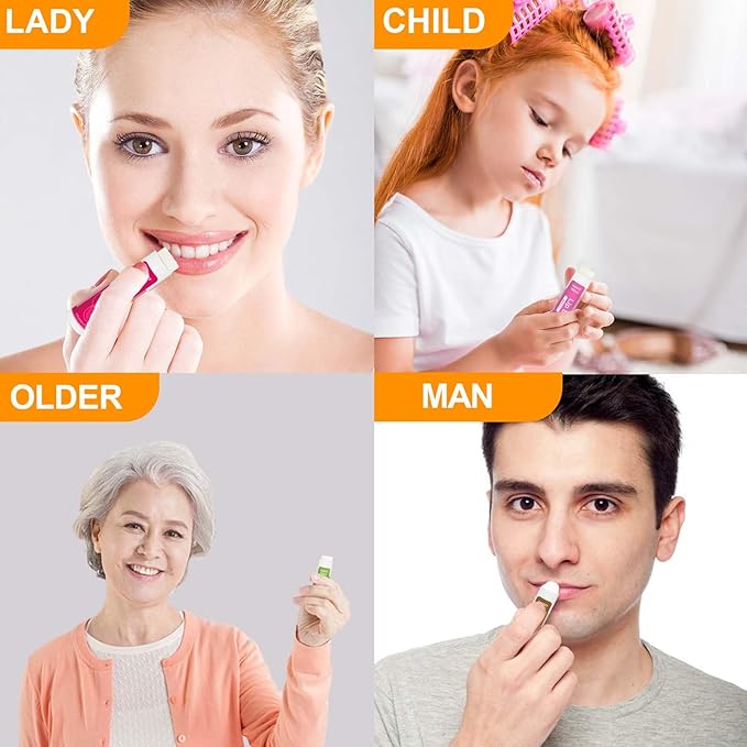 130 Pack Natural Lip Balm Bulk with Vitamin E and Coconut Oil - Moisturizing, Soothing, and Repairing Dry and Chapped Lips - 13 Flavors - Non-GMO 0.15 Oz-VivaGrace Women