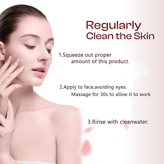 Purifying Exfoliating Gel, Gentle Face Purifying Enzymes Exfoliating Gel, Exfoliator Cleanser, Gentle Exfoliator Gels for Skin Deep Cleansing