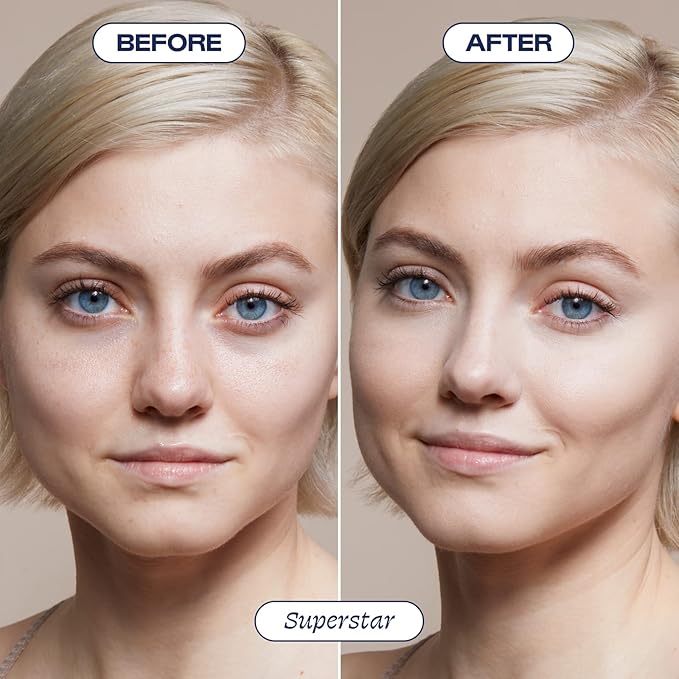 Alleyoop Game Face Concealer Makeup, Lightweight to Medium Buildable Coverage Under Eye Concealer, For Blemishes, Crease-proof and Hydrating with Aloe Stem Cell, Smooth Second Skin Finish - Superstar-VivaGrace Women