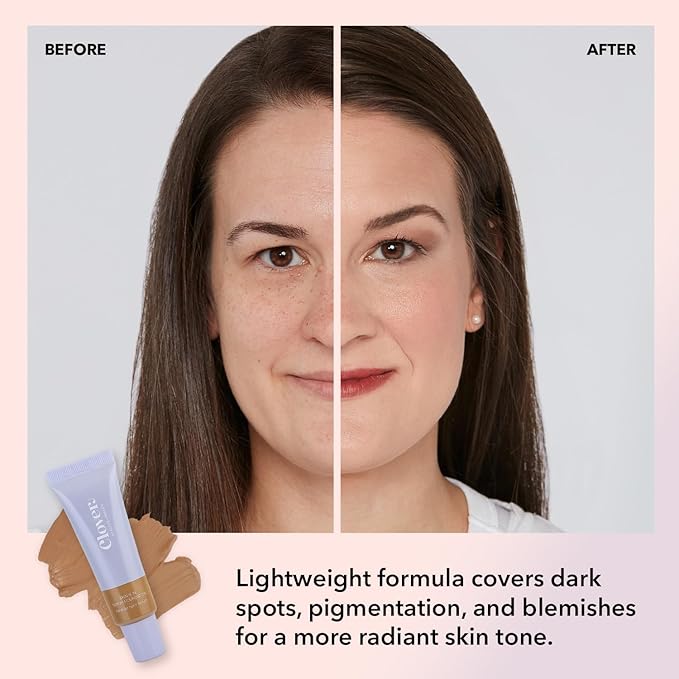 Clover Skin Is In Serum Foundation | Hydrating Face Serum, Lightweight Foundation, Cruelty-Free & Vegan | With Squalane And Sunflower Seed Wax | 30 ml - Shade 08 (Medium)-VivaGrace Women