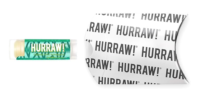 Hurraw! Coconut, Mint, Lemongrass (Pitta) Lip Balm: Organic, Certified Vegan, Cruelty and Gluten Free. Non-GMO, 100% Natural Ingredients. Bee, Shea, Soy and Palm Free. Made in USA-VivaGrace Women