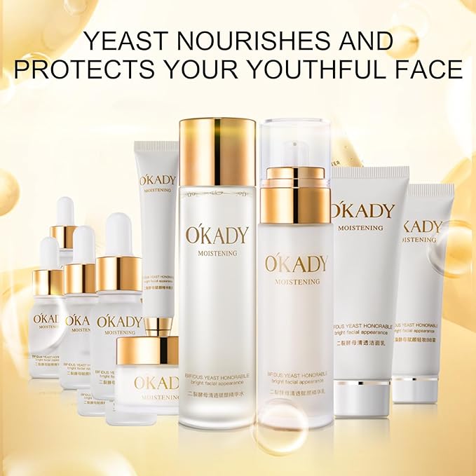 O'KADY Anti Aging Skin Care Sets Gentle Skin,Care Travel Kit,cleanser,Toner, Face Serum,Eye Cream,Face Cream Facial Skin Care Sets & Kits for Wife Mom Women Girl Valentine's Day (12 Piece)-VivaGrace Women