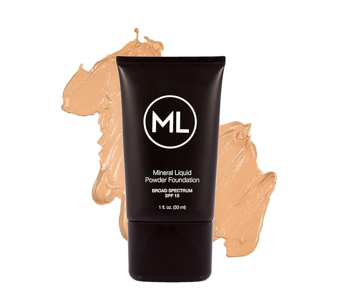 Mineral Liquid Powder Foundation ~Vanilla Cream~ 1 fl oz-VivaGrace Women