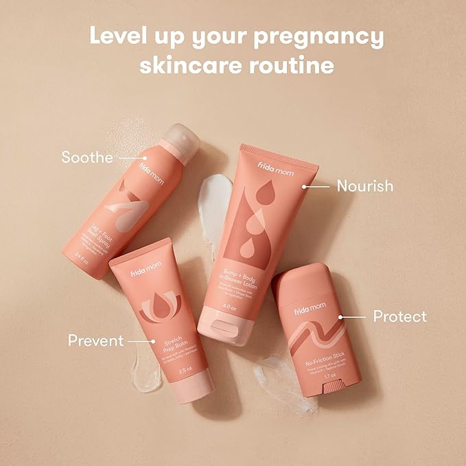 Frida Mom Stretch Mark Cream, Moisturizing Lotion for Stretch Marks and Perineal Massges with Vitamin E, 2.5oz-VivaGrace Women