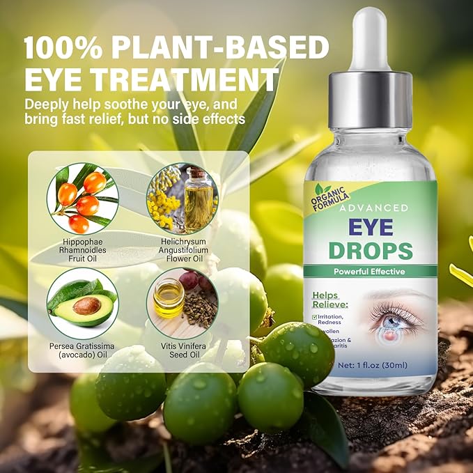 Stye Eye Treatment, Stye Eye Drops Serum for Styes Chalazion and Blepharitis, Chalazion Remover Fast Relief, Restore Healthier Eye Skin, 30ml-VivaGrace Women