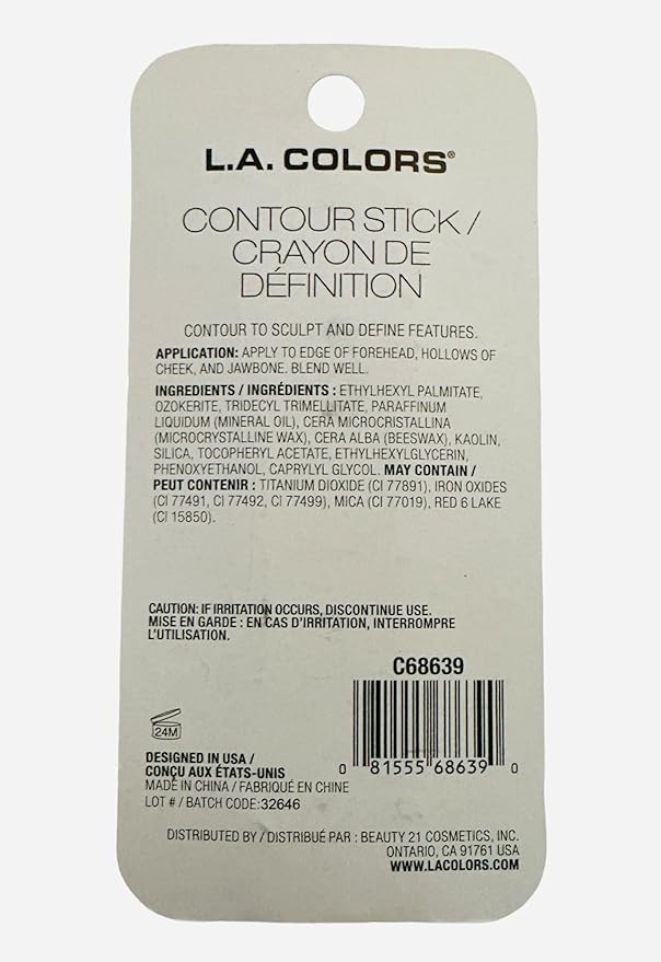 L.A. Colors Contour Stick - Medium CBCS288-VivaGrace Women