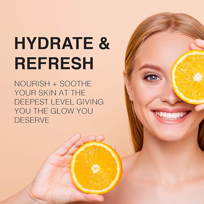 Vitamin-C Face Mist & Setting Spray for All Skin Types - Hyaluronic Acid, Aloe Vera & Rose Water - Skin Brightening, Anti-Aging, Moisturizing, Pore Minimizing - 4 Fl Oz-VivaGrace Women