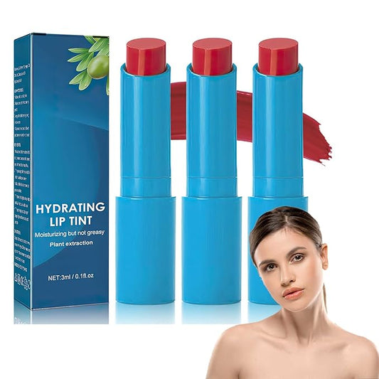 Thrives Lip Tint Hydrating,Strong Moisturizing Effect Tinted Lip Balm Bulk,Sheer Strength Hydrating Lip Tint,Hydrating Lipstick, Nourishing Ingredients Moisture Lip Tint,Non-Sticky All Day Lip Care-VivaGrace Women