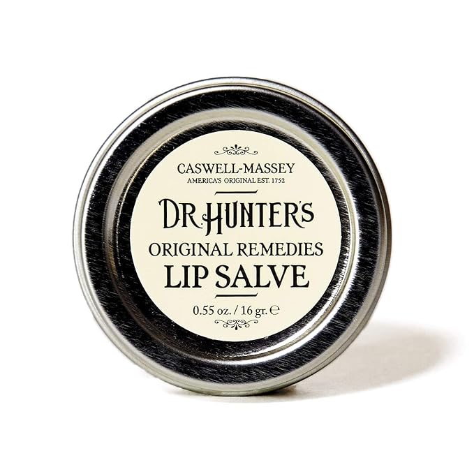 Dr. Hunter’s Lip Salve - All Natural Lip Balm And Moisturizer For Dry, Cracked And Chapped Lips - 0.55 Ounce-VivaGrace Women