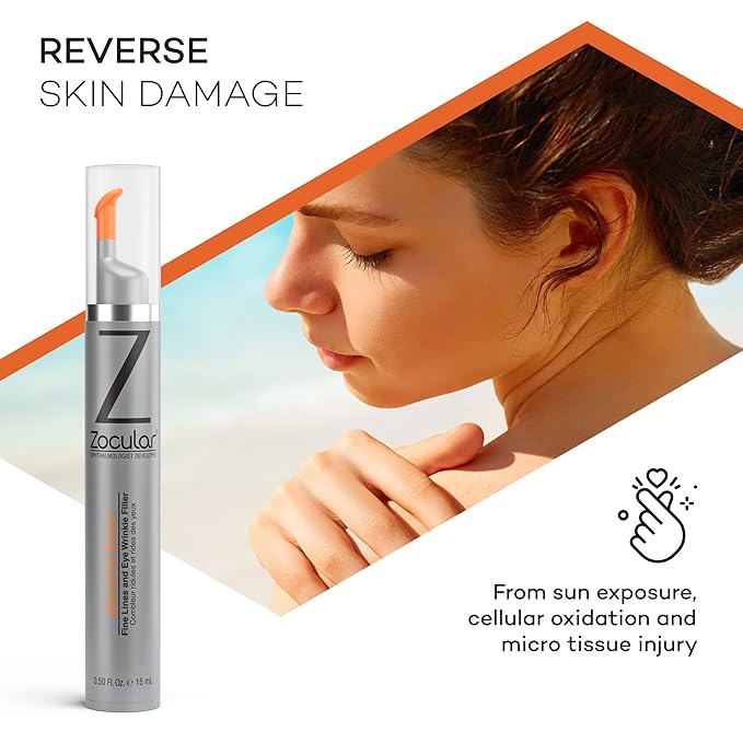 Zocufill Elixir Eye Gel and Face Serum - Eye Bags Treatment for Women and Men - Reduce the Appearance of Dark Circles, Puffy Eyes, Fine Lines and Wrinkles-VivaGrace Women