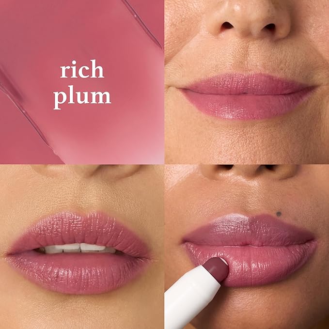 Julep It's Balm: Tinted Lip Balm + Buildable Lip Color -Rich Plum - Natural Gloss Finish - Hydrating Vitamin E Core - Vegan-VivaGrace Women