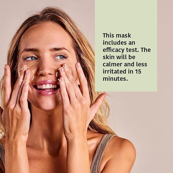 IROHA NATURE Comforting & Hydrating Tissue Face Mask with Aloe Vera | 15 Pieces | Aftersun Effect | 96% Natural Ingredients-VivaGrace Women