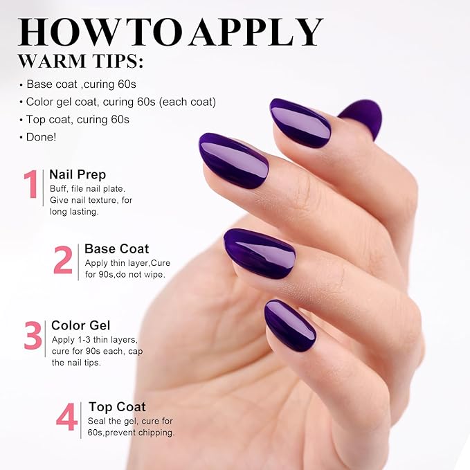 Imtiti Navy Blue Gel Nail Polish, 15ml Dark Blue Color Gel Polish UV/LED Soak Off Nail Art Manicure Salon DIY at Home Gift for Women Girl Winter Spring Summer Gel Polish 1Pcs