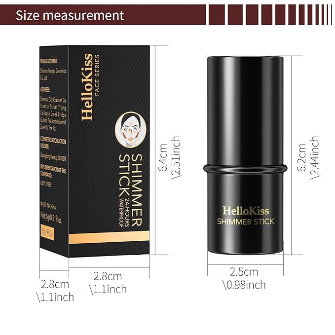 3Pcs Cream Contour Stick, with Highlighter Stick Bronzer Stick Blush Stick, Face Contour Stick Highlighter Makeup with Makeup Brush and Sponge for Sculpt the Cheeks, Long Lasting, Waterproof-VivaGrace Women