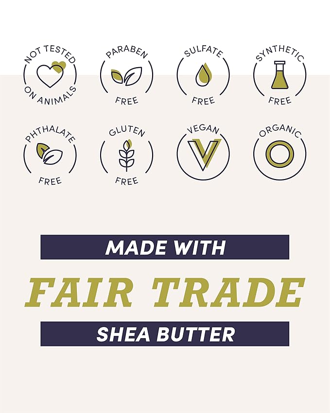 Eu'Genia Pregnancy Formula (Grapefruit, 12oz), 100% Pure Unrefined Ghanaian Shea, Premium Moisturizer Helps Prevent Stretch Marks, For All Skin & Hair Types-VivaGrace Women