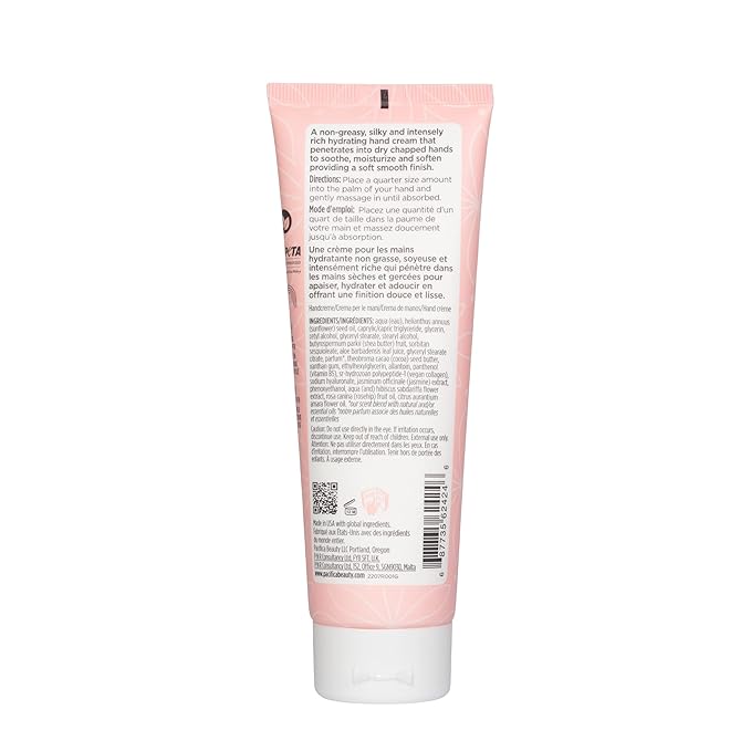 Pacifica Beauty, Vegan Collagen Hand Cream for Dry Cracked Hands, Hand Lotion, Body Moisturizer, Shea Butter, Cocoa Butter, Light Weight, Non-Greasy, Hydrating, Moisturizing, Vegan-VivaGrace Women