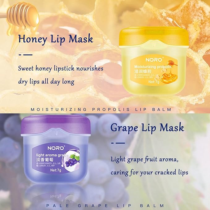 Lip Balm Hydrating, Lip Balm Lip Sleeping Mask, Lip Moisturizer For Lip Care, Lip Mask Overnight Nourishing Cracked Lips, Lip Care Products Birthday Gifts Set For Teens – 8pcs-VivaGrace Women