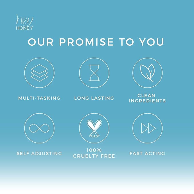 Hey Honey Skincare Be Clear - Acne Spot Treatment Overnight, Pimple Drying Lotion, Use Over Zits Whitehead & Blemishes 1 OZ-VivaGrace Women