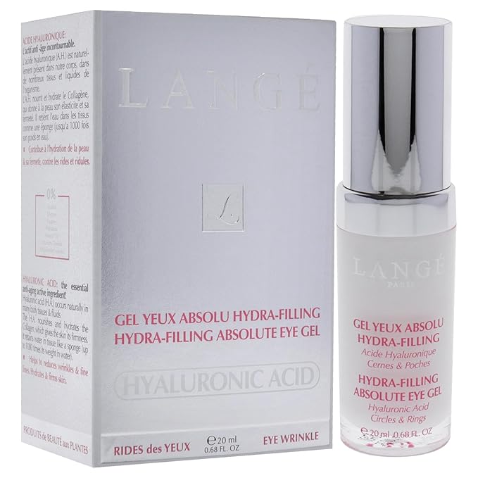 Hydra-Filling Magic Eye Cream - Eye Contour Nourishes, Regenerates And Soothes - Gives Skin Elasticity And Firmness - Protects Against Harmful Effects - Hyaluronic Acid Formula - 0.8 Oz-VivaGrace Women