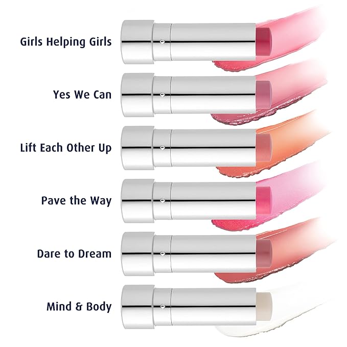 Lune+Aster Tinted Lip Balm - Lift Each Other Up - Vegan, antioxidant-rich vitamins C and E tinted lip balm provides a sheer customizable flush of color for soft, smooth lips-VivaGrace Women