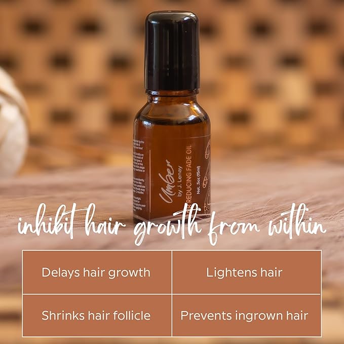 Hair Reducing Fade Oil – Regular Strength (Not sensitive skin), Minimizes Hair Growth for Face & Body – For Women & Men – 15ml Serum-VivaGrace Women