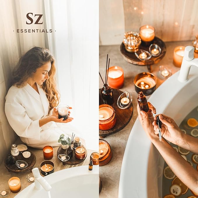 Marigold Essential Oil - aka. Calendula Officinalis - 100% Pure and Undiluted - Unlock The Precious Aroma of Real Marigold - Therapeutic Grade & Versatile Usage - 0.17oz-VivaGrace Women