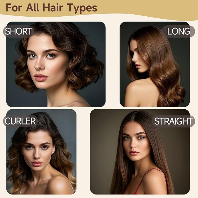 Satin Heatless Curling Set - Hair Rollers for Curls Heatless Hair Curlers & Hot Rollers Hair Curlers to Sleep in Curling Rod Headband Curler (Dreamy Starry Sky)