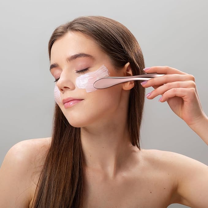 6 Pcs Metal Eye Cream Applicator Eye Roller Tool Eye Cream Applicator Stick Facial for Reducing Puffiness Wrinkle-VivaGrace Women