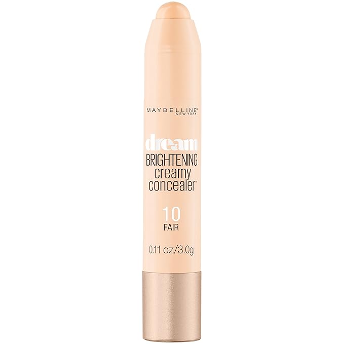 Maybelline New York Dream Brightening Creamy Concealer, Fair, 0.11 oz.-VivaGrace Women