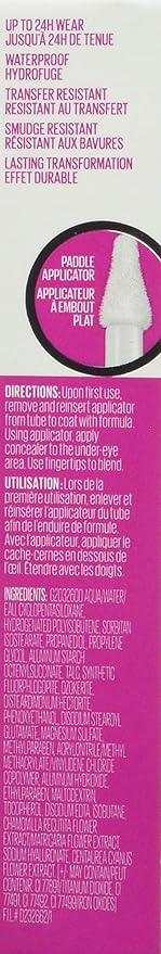Maybelline New York Super Stay Super Stay Full Coverage, Brightening, Long Lasting, Under-eye Concealer Liquid Makeup Forup to 24H Wear, With Paddle Applicator, Warm Olive, 0.23 fl. oz.-VivaGrace Women