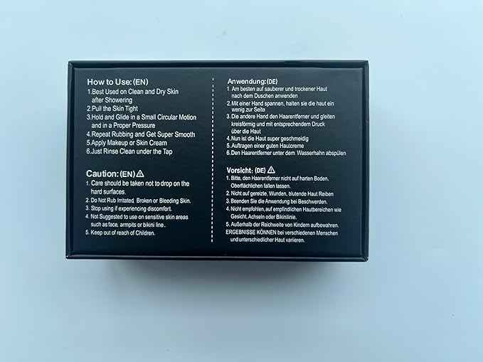 Crystal Hair Eraser,Natural Crystal Hair Remover,Reusable Painless Nano Glass Hair Removal Device Without Shaver,Gentle Crystal Epilator and Exfoliator for Soft Silky Skin(Red)-VivaGrace Women