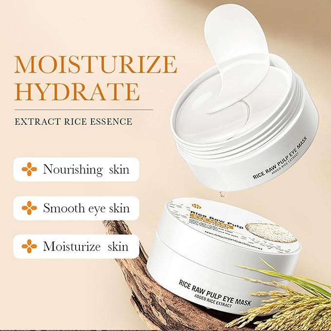 Under Eye Patches for Dark Circles, Puffiness and Eye Bags, Eye Mask,Wrinkle Treatment Anti-Aging Rejuvenating Moisturizing Skin Care 60PCS Collagen Eye Gel Pads Anti-Wrinkle Eye Patches-VivaGrace Women