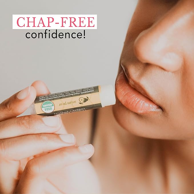 Organic Lip Balm Multi Flavor - 4 Pack Organic Gifts for Women, All Natural Lip Balm, Gift Set for Women, Lip Balm Hydrating Beauty Gifts, Small Birthday Gifts, Lip Moisturizer, Chapstick, Lip Care-VivaGrace Women