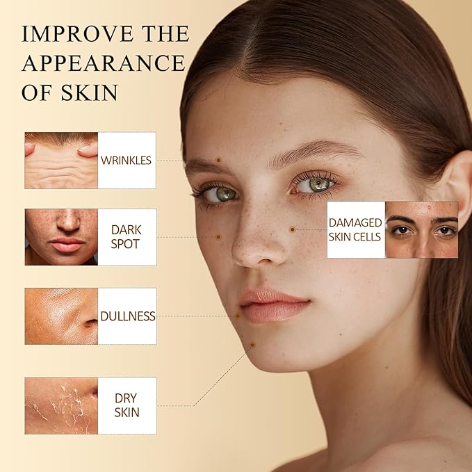 Vitamin C Turmeric Face Oil, Skin Moisturizing, Firming Vitamin C Oil, Turmeric Oil for Dry Skin, Wrinkles, and Uneven Skin Tone, Anti-Aging Care 1 Fl Oz-VivaGrace Women