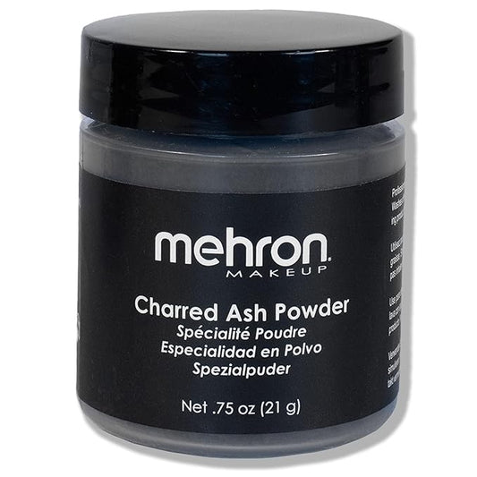 Mehron Makeup Special Effects Powder (.75 oz) (Charred Ash)-VivaGrace Women