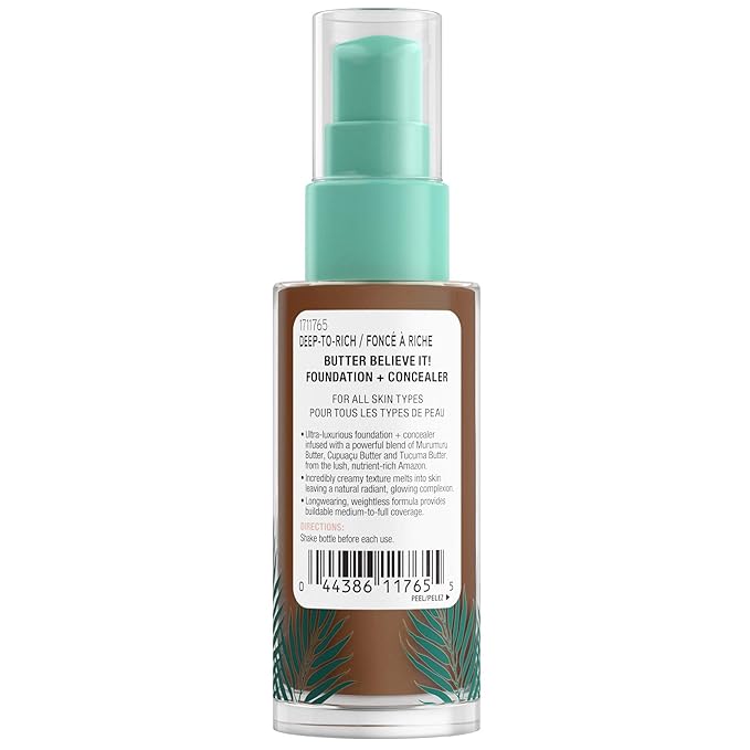 Physicians Formula Butter Believe It! Foundation + Concealer Deep-to-Rich-VivaGrace Women