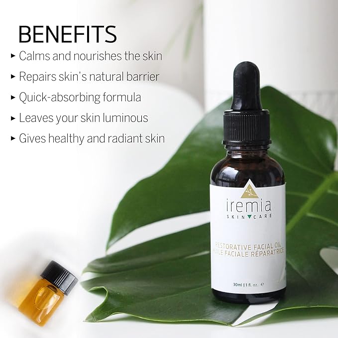 Facial Oil | Restorative Facial Oil For Dry Skin | Formulated With Rose Hip Oil, Jojoba Oil - 30 ml-VivaGrace Women