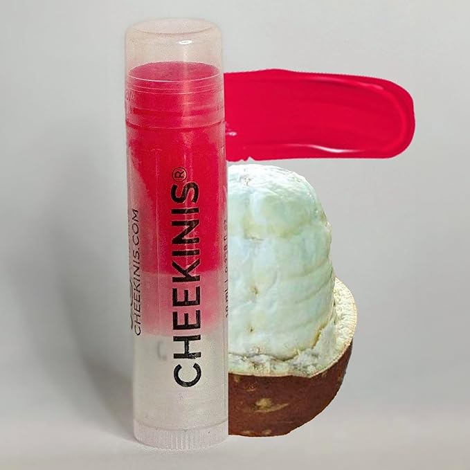 Cheekinis® Brazilian Cupuaçu Lip Balm (Ruby)-VivaGrace Women