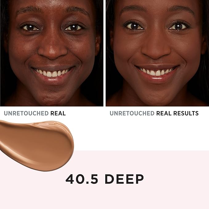 IT Cosmetics Makeup Set - Includes Supersize Bye Bye Under Eye Concealer (40.5 Deep) + Heavenly Luxe Complexion Perfection Concealer Brush (1 fl oz) - with Collagen, Hyaluronic Acid & Antioxidants-VivaGrace Women