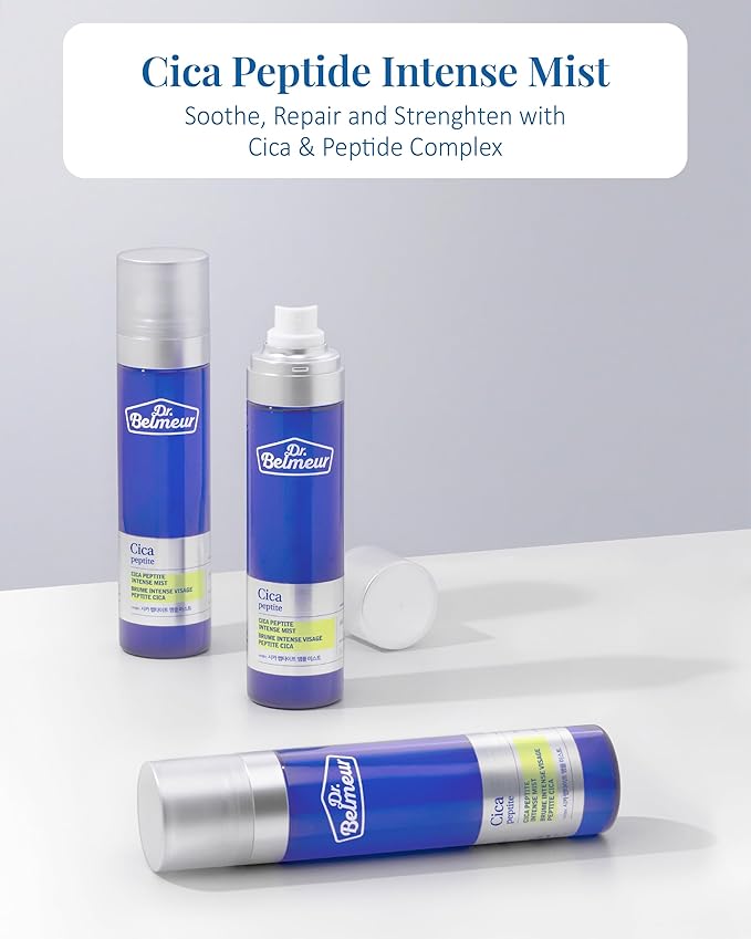 Advanced CICA Intense Mist for Sensitive Skin (4.1fl oz) - Ultra Fine Mist for Soothe, Hydrate. Korean Skin Care. Centella Asiatica, Betaine.-VivaGrace Women