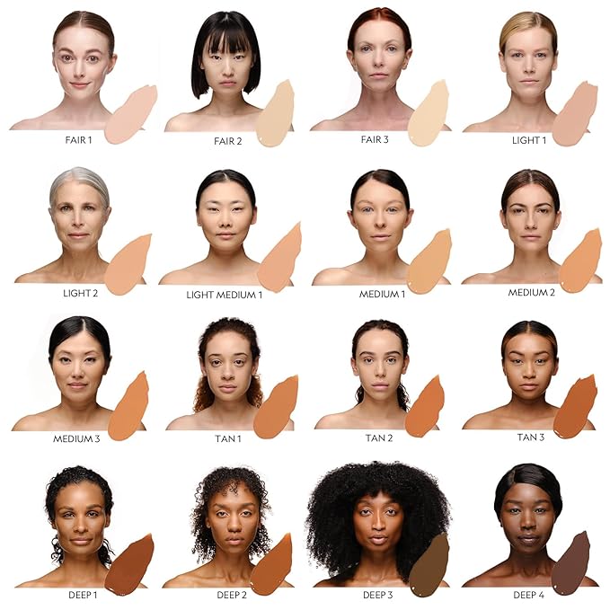 YENSA Super Serum Silk Powder Foundation - Matte Foundation Makeup to Blur and Smooth Pores - Provides a Radiant and More Even Skin Tone for a Natural, Healthy Glow - Light 1 (0.35 oz)-VivaGrace Women