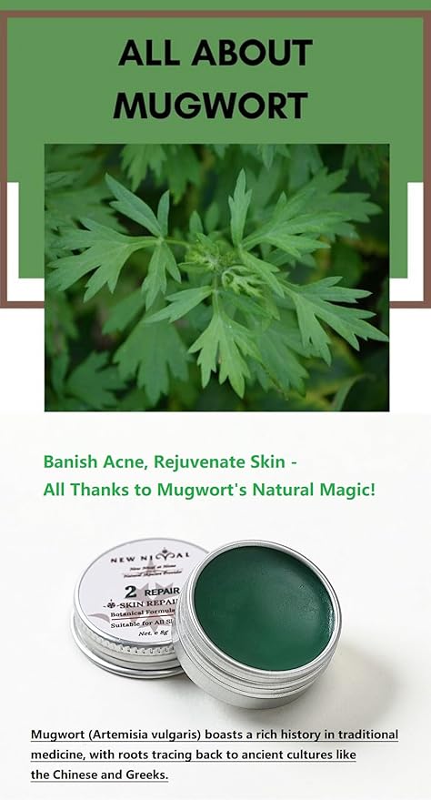 2 Step 20 Days Complete Acne Skin Care Kit.Acne Cleanser Pure Mugwort Essential Oil Soap Face Wash-Cleanse, Hydrate,Moisturize,Harmonize for Restored Skin Balance-1Pcs,120g-VivaGrace Women