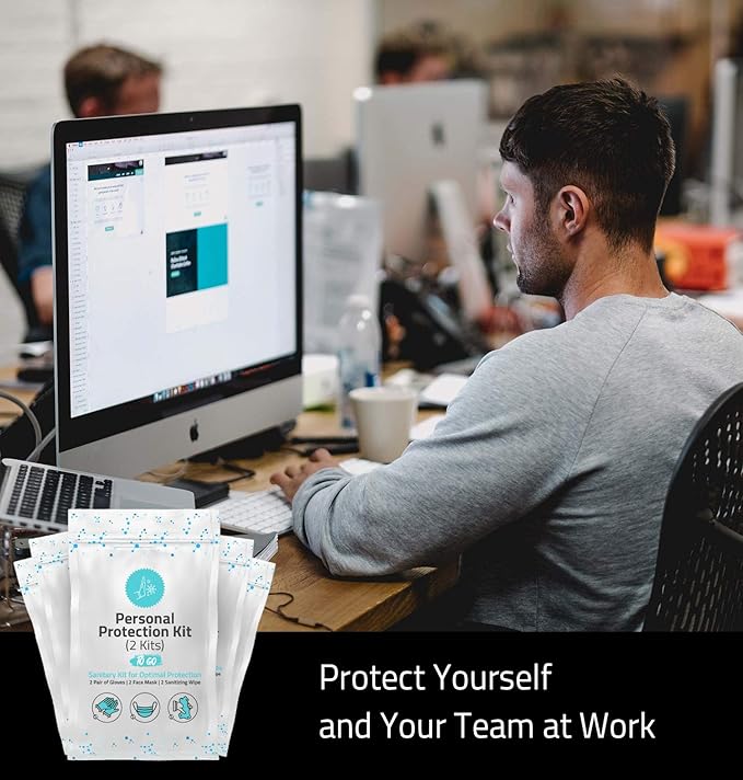 All-in-One Personal Protection Kits for TWO PEOPLE - 10 PACK-VivaGrace Women