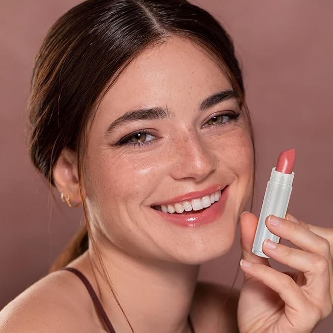 NICENEEDED 15 Pcs Lip Balm Tubes, Empty DIY Lipstick Tubes, Refillable 5g Lip Balm Containers Plastic Lip Gloss Tubes Deodorant Containers with White Caps Twist Tubes for making Gifts, Travel-VivaGrace Women